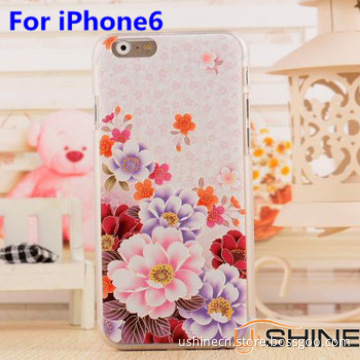 Hot Selling Slim 3D Color Printing Plastic case for iphone6 cover, For iPhone6 Case